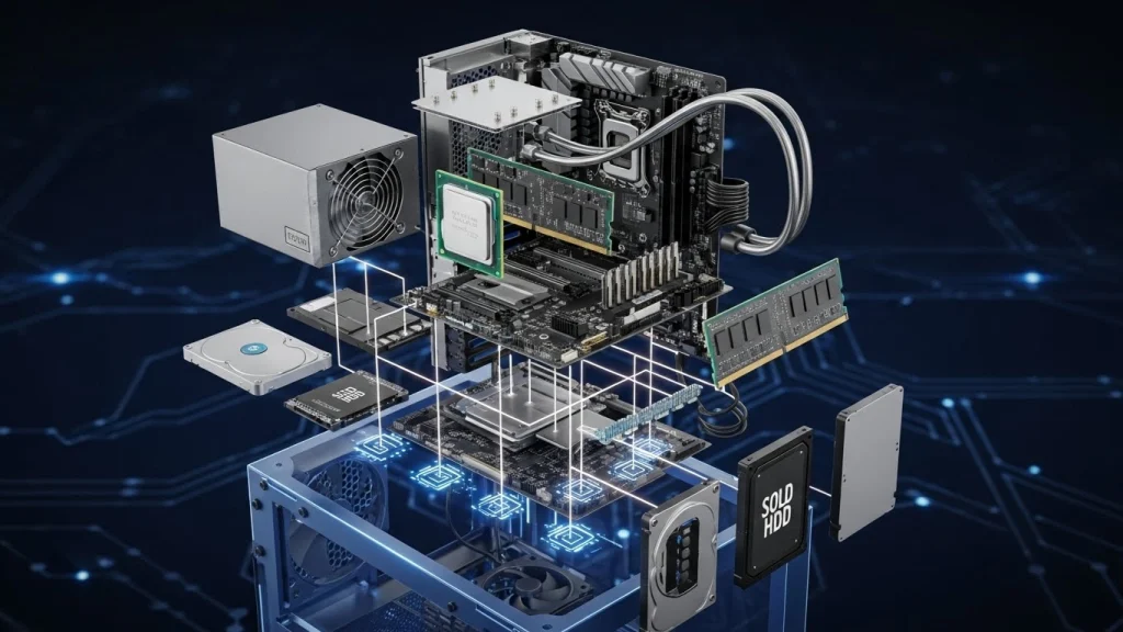 كيفية صنع الحاسوب تصميم